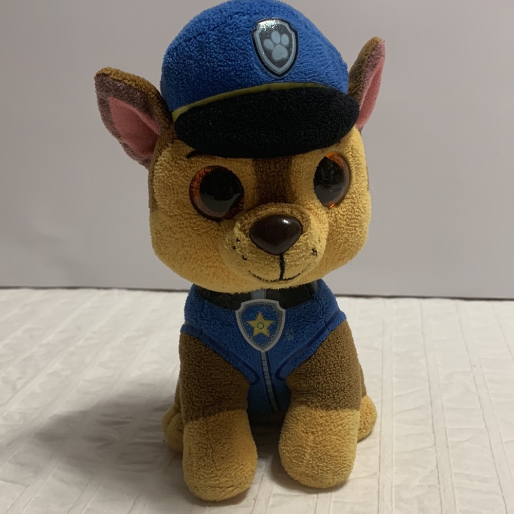 Ty Paw Patrol Chase 6” Plush Beanie Boo